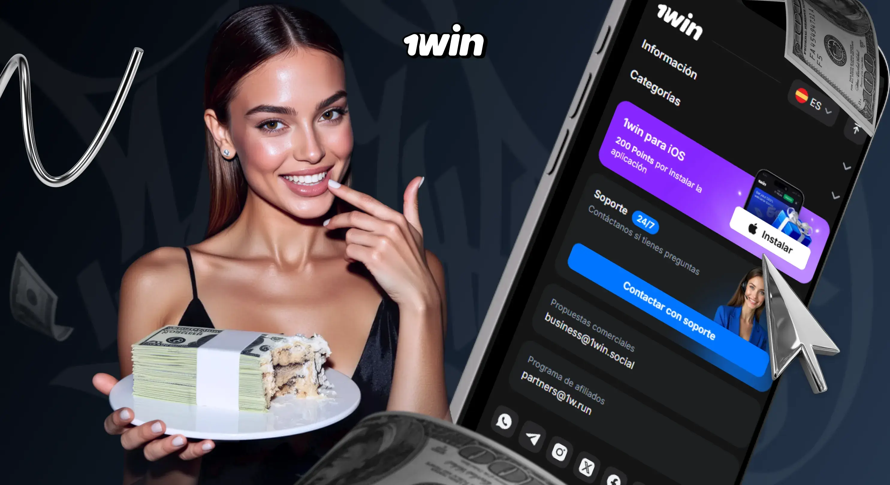 App móvil 1win Ecuador: casino y apuestas en tu celular
