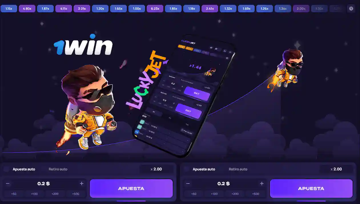 Juego Lucky Jet