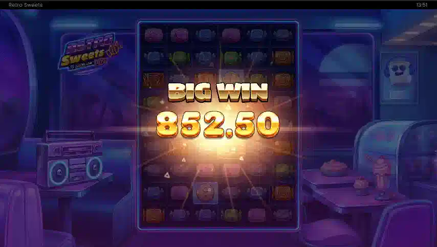 Retro Sweets juego 1win